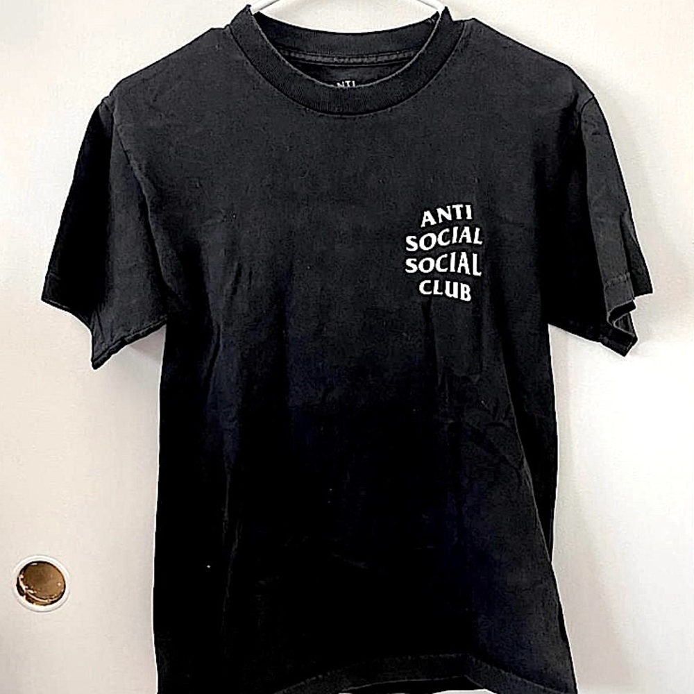 anti social club tshirt